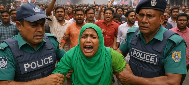 Bangladesh dans la tourmente : 150 millions de voix sans réponse  