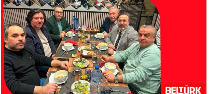 Belcika da emirdagli gazeteciler iftarda bir araya geldi