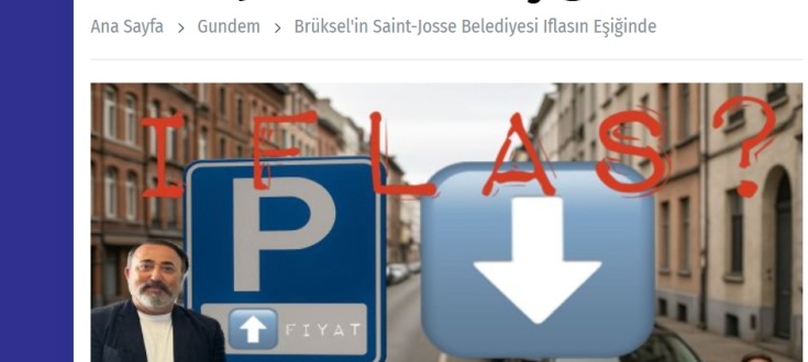 Brüksel'in Saint-Josse belediyesi iflasın eşiğinde 