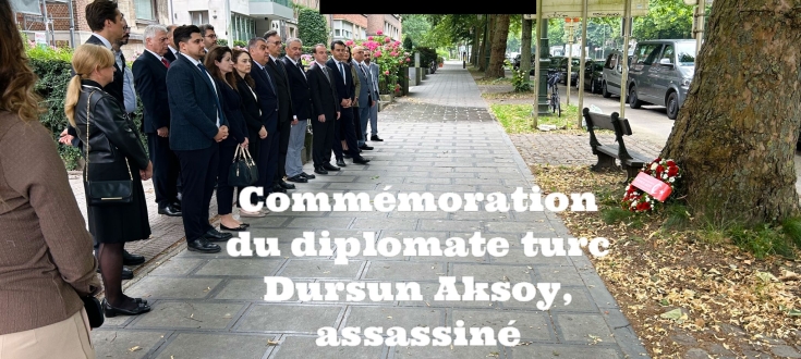 Commémoration du diplomate turc Dursun Aksoy, assassiné par l’ASALA il y a 42 ans 