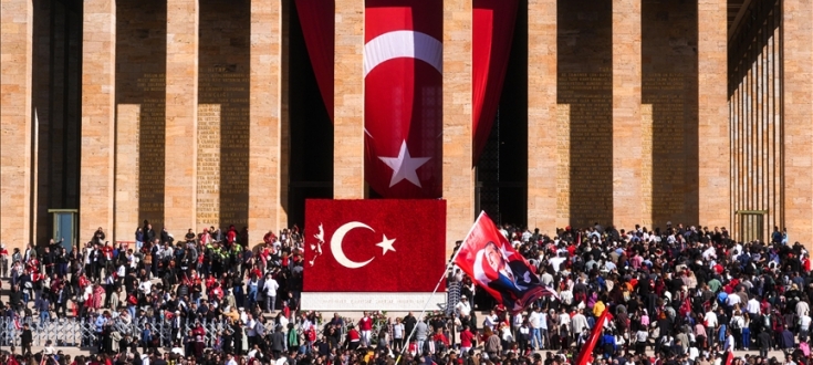 Cumhuriyet'in 101. yılı kutlanıyor