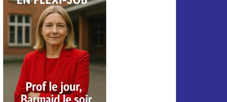 L'instruction en flexy job et Prof le jour, Barmaid le soir  