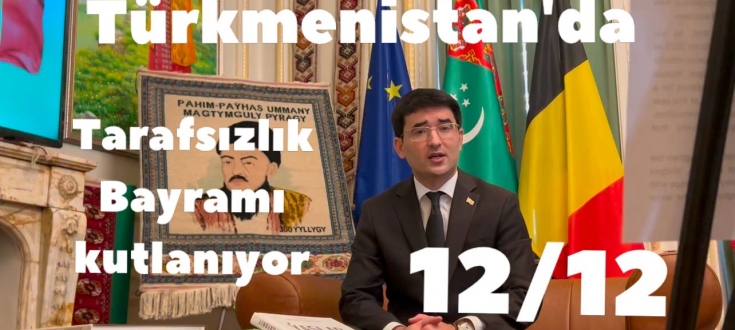 Türkmenistan'da Tarafsızlık Bayramı kutlanıyor, 12 Aralık 2024 tarihinde